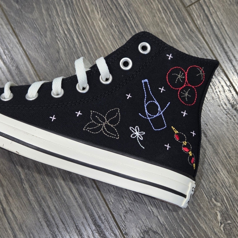 Converse Chuck‎ Taylor All Star Marketplace Essentials High Top Sneakers 7 NEW - Picture 7 of 11